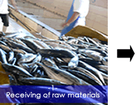 Receiving Raw Materials