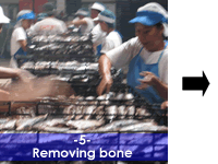 Removing bones